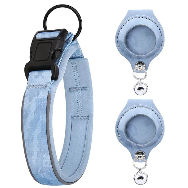 New Removable Locating Pet Collar Airtag Collar Anti-Lost Dog Tracker Protective Case Dog Collar Outdoors Walking Pet Supplies