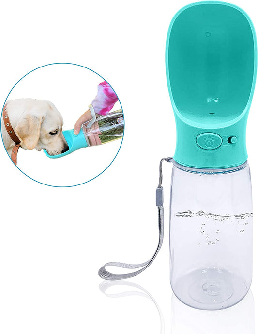 Dog Water Bottle Walking Pet Water Bottle Water Bottle for Dogs Leak Proof Dog Water Bottle for Walking Puppy Outdoor Walking Hiking, Travel, Water Bottle for Large Dogs